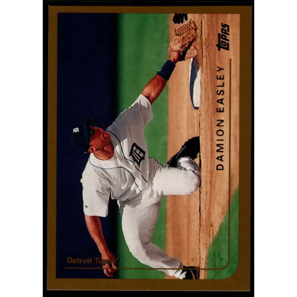 1999 Topps #73 Damion Easley NM-MT Detroit Tigers Baseball Card - Baseball Card Single