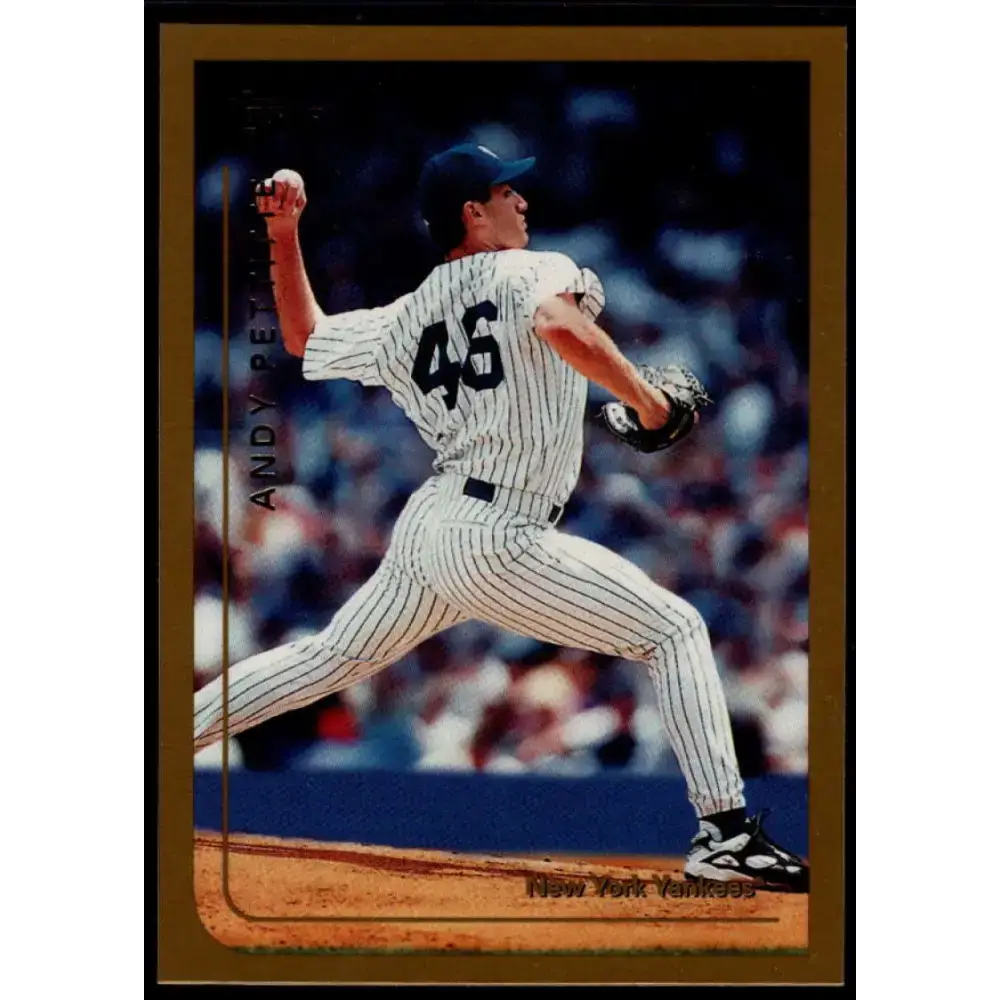 1999 Topps #74 Andy Pettitte NM-MT New York Yankees Baseball Card - Baseball Card Single