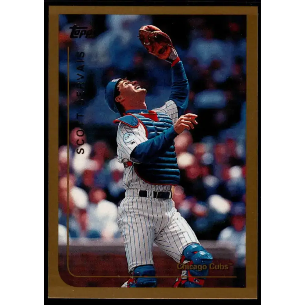 1999 Topps #79 Scott Servais NM-MT Chicago Cubs Baseball Card - Baseball Card Single
