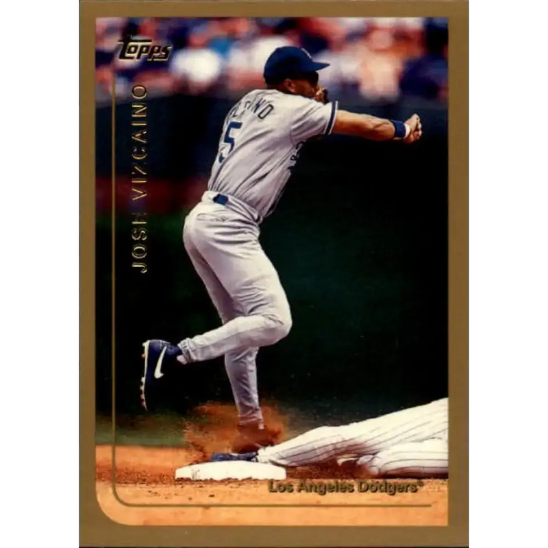 1999 Topps #8 Jose Vizcaino NM-MT Los Angeles Dodgers Baseball Card