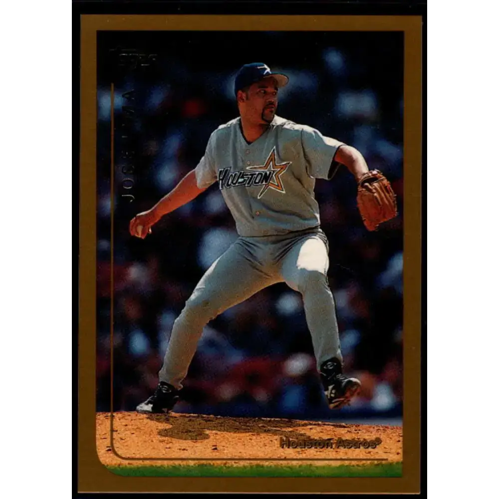 1999 Topps #87 Jose Lima NM-MT Houston Astros Baseball Card - Baseball Card Single