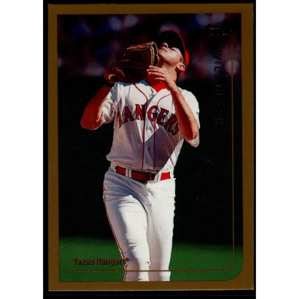 1999 Topps #9 Will Clark NM-MT Texas Rangers Baseball Card - Baseball Card Single