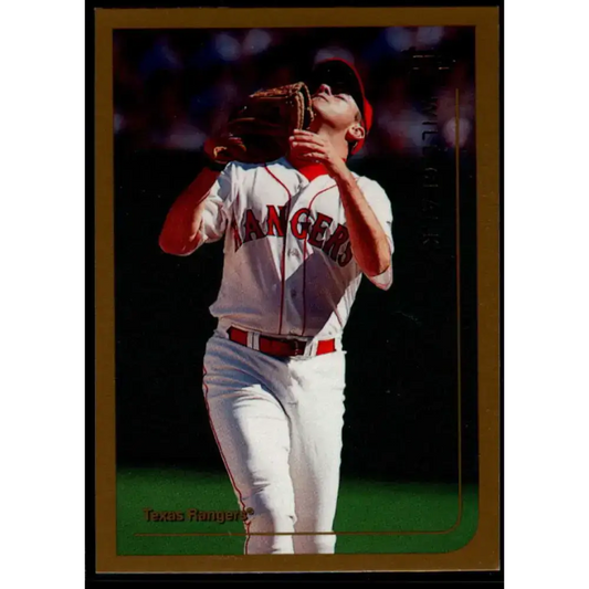 1999 Topps #9 Will Clark NM-MT Texas Rangers Baseball Card - Baseball Card Single