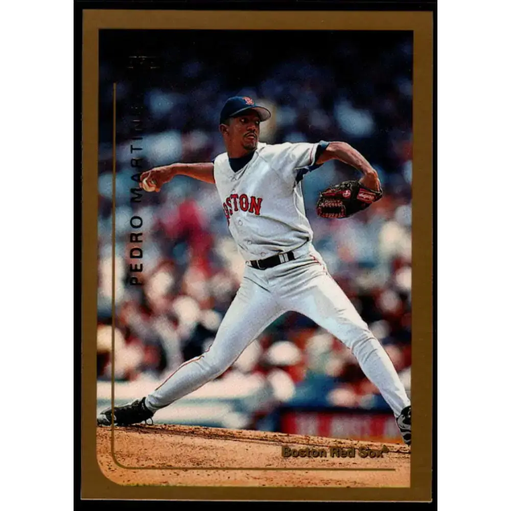 1999 Topps #95 Pedro Martinez NM-MT Boston Red Sox Baseball Card - Baseball Card Single