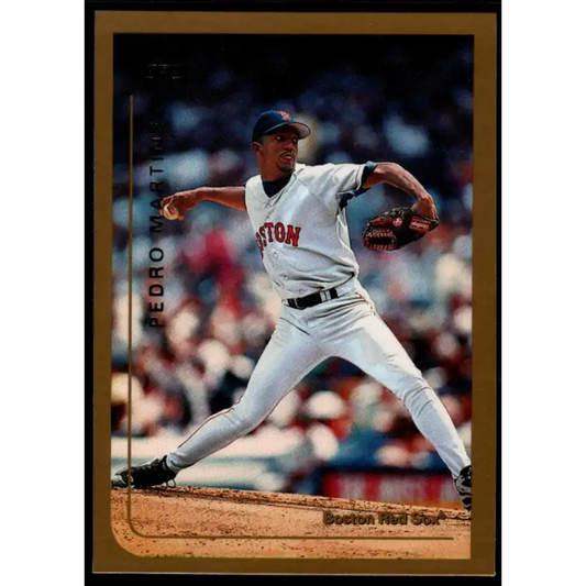 1999 Topps #95 Pedro Martinez NM-MT Boston Red Sox Baseball Card - Baseball Card Single