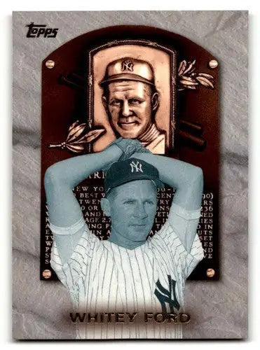 1999 Topps #HOF8 Whitey Ford New York Yankees Baseball Cards NM Near ID:63104 - Baseball Card Single