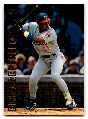 1999 Topps Picture Perfect #P6 Sammy Sosa NM-MT Cubs ID:67253 - Baseball Card Single