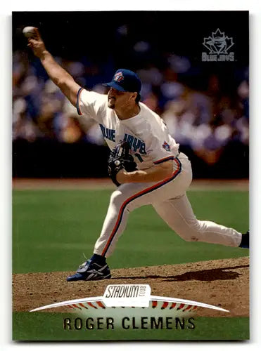 1999 Topps Stadium Club #96 Roger Clemens NM Near Mint Blue Jays ID:59052 - Baseball Card Single