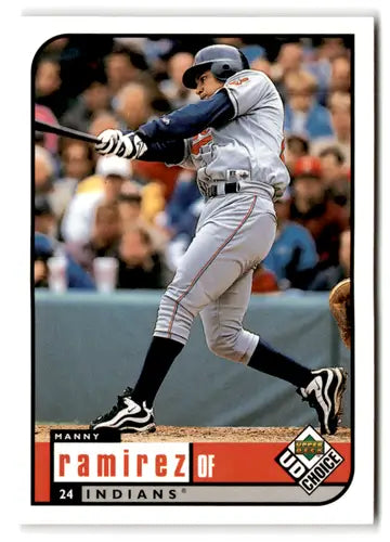 1999 UD Choice #76 Manny Ramirez NM-MT Indians ID:81201 - Baseball Card Single
