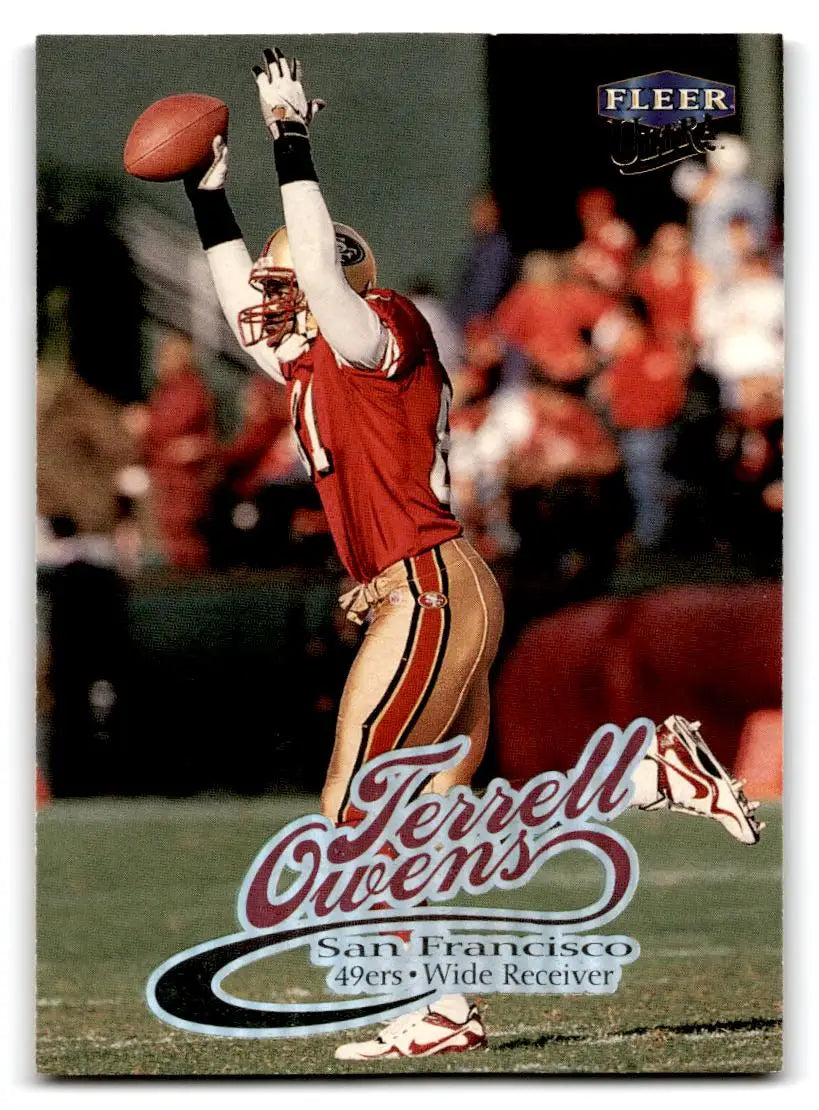 1999 Ultra #48 Terrell Owens - Football Card Single