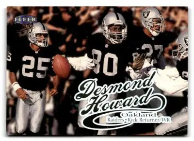 1999 Ultra #56 Desmond Howard - Football Card Single