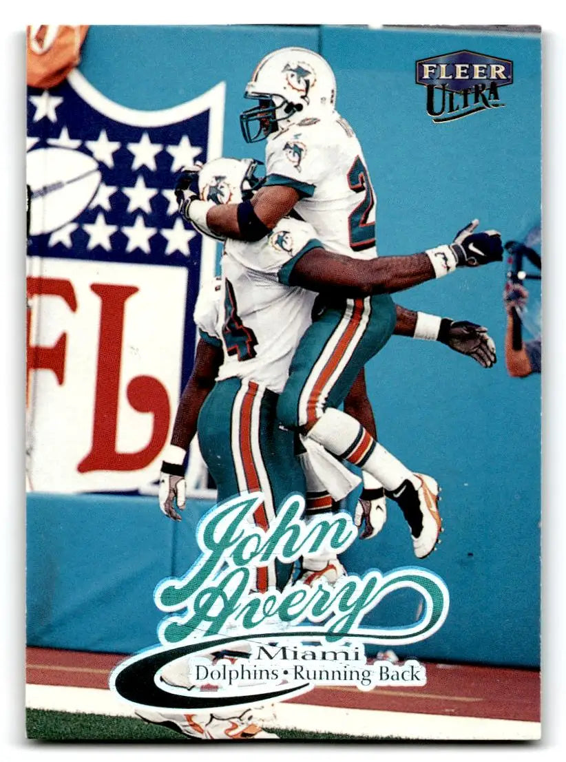 1999 Ultra #61 John Avery - Football Card Single