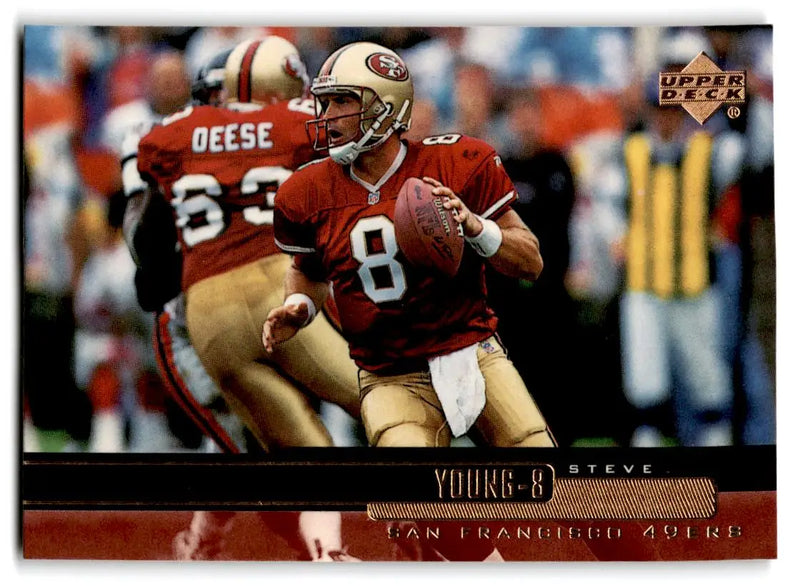 1999 Upper Deck #188 Steve Young - Football Card Single