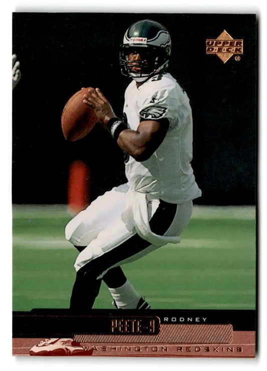 1999 Upper Deck #217 Rodney Peete - Football Card Single