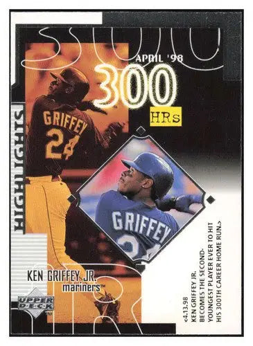 1999 Upper Deck #251 Ken Griffey Jr. NM-MT Mariners CL SH ID:82006 - Baseball Card Single