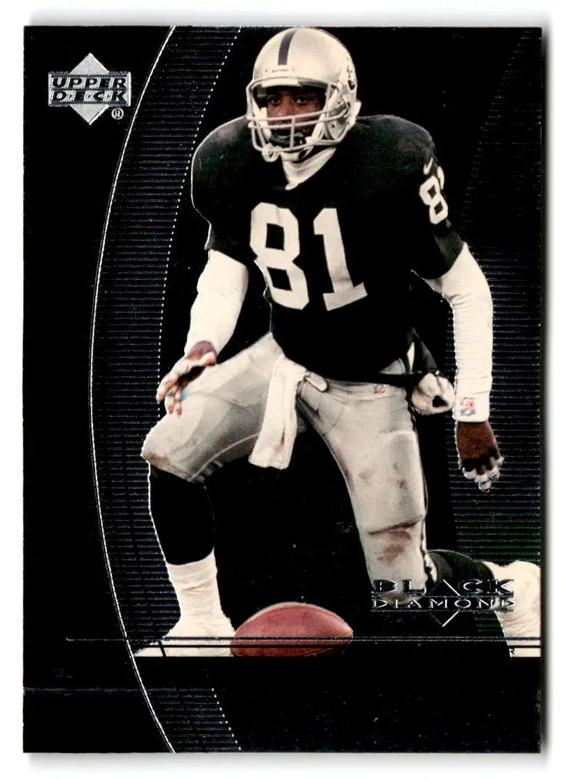 1999 Upper Deck Black Diamond #76 Tim Brown - Football Card Single