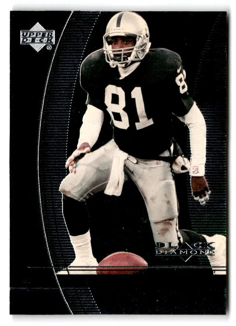 1999 Upper Deck Black Diamond #76 Tim Brown - Football Card Single