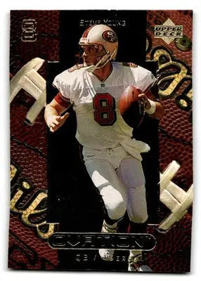 1999 Upper Deck Football Ovation Steve Young #51 San Francisco 49ers - Football Card Single