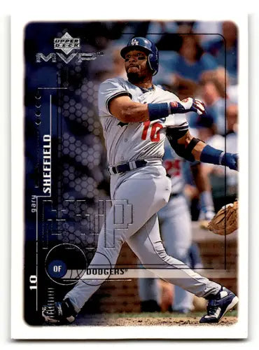 1999 Upper Deck MVP #109 Gary Sheffield EX/NM Dodgers ID:62815 - Baseball Card Single