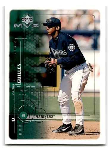 1999 Upper Deck MVP Carlos Guillen baseball card Mariners NM Near Mint collectible