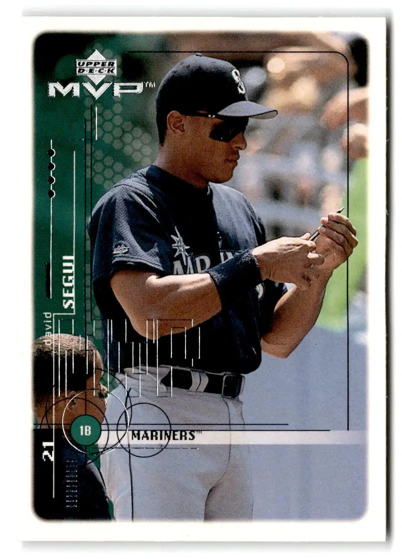 1999 Upper Deck MVP #195 David Segui - Baseball Card Single