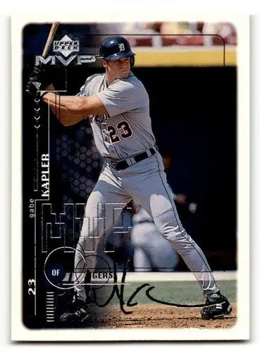 Gabe Kapler baseball card from 1999 Upper Deck MVP Silver Script featuring original gloss