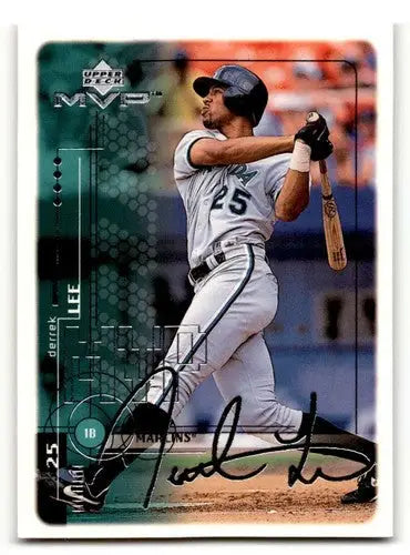 1999 Upper Deck MVP Silver Script #85 Derrek Lee Florida Marlins Bas ID:59804 - Baseball Card Single