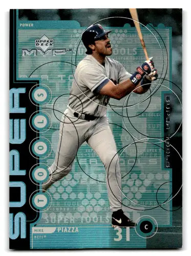 1999 Upper Deck MVP Super Tools #T7 Mike Piazza NM-MT Mets ID:70302 - Baseball Card Single