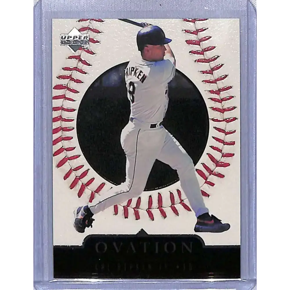 1999 Upper Deck Ovation #18 Cal Ripken Jr. NM-MT Baseball Card - Baseball Card Single