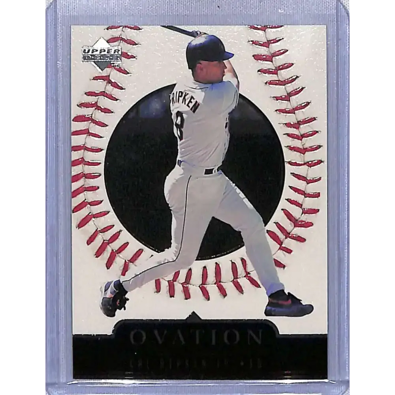 1999 Upper Deck Ovation #18 Cal Ripken Jr. NM-MT Baseball Card - Baseball Card Single