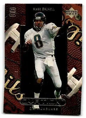 Mark Brunell football card from 1999 Upper Deck Ovation #25 collectible series