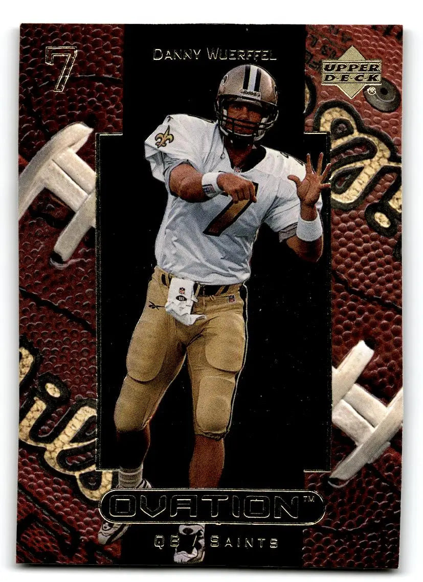 1999 Upper Deck Ovation #35 Danny Wuerffel - Football Card Single