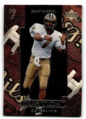 1999 Upper Deck Ovation #35 Danny Wuerffel - Football Card Single