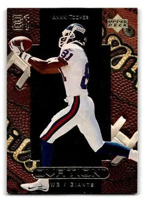 1999 Upper Deck Ovation #38 Amani Toomer - Football Card Single