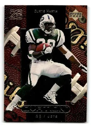 1999 Upper Deck Ovation #39 Curtis Martin - Football Card Single