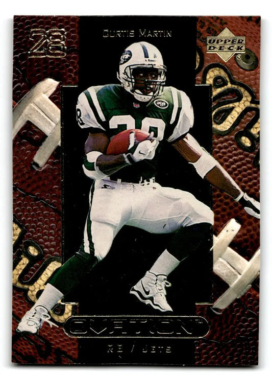 1999 Upper Deck Ovation #39 Curtis Martin - Football Card Single