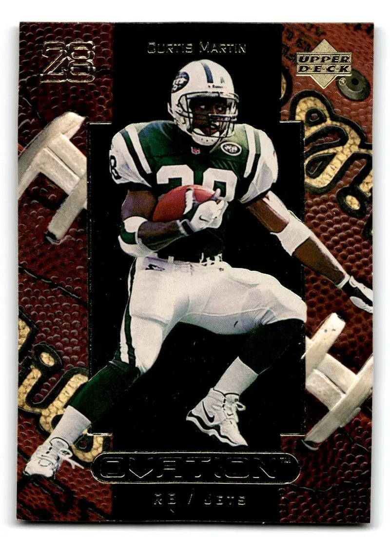 1999 Upper Deck Ovation #39 Curtis Martin - Football Card Single