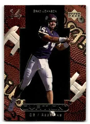 1999 Upper Deck Ovation #59 Brad Johnson - Football Card Single
