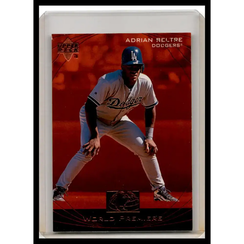 1999 Upper Deck Ovation #63 Adrian Beltre NM Baseball Card - Baseball Card Single