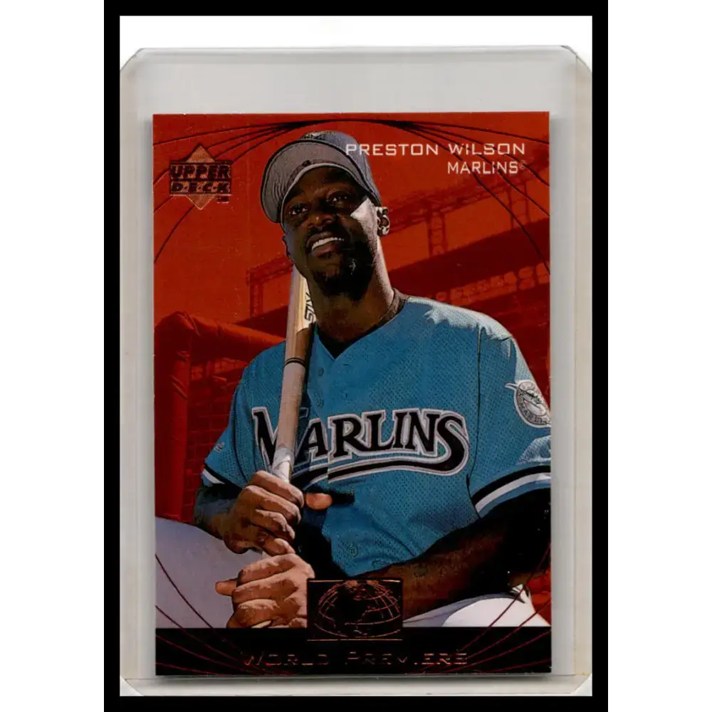 1999 Upper Deck Ovation #73 Preston Wilson NM-MT Baseball Card - Baseball Card Single