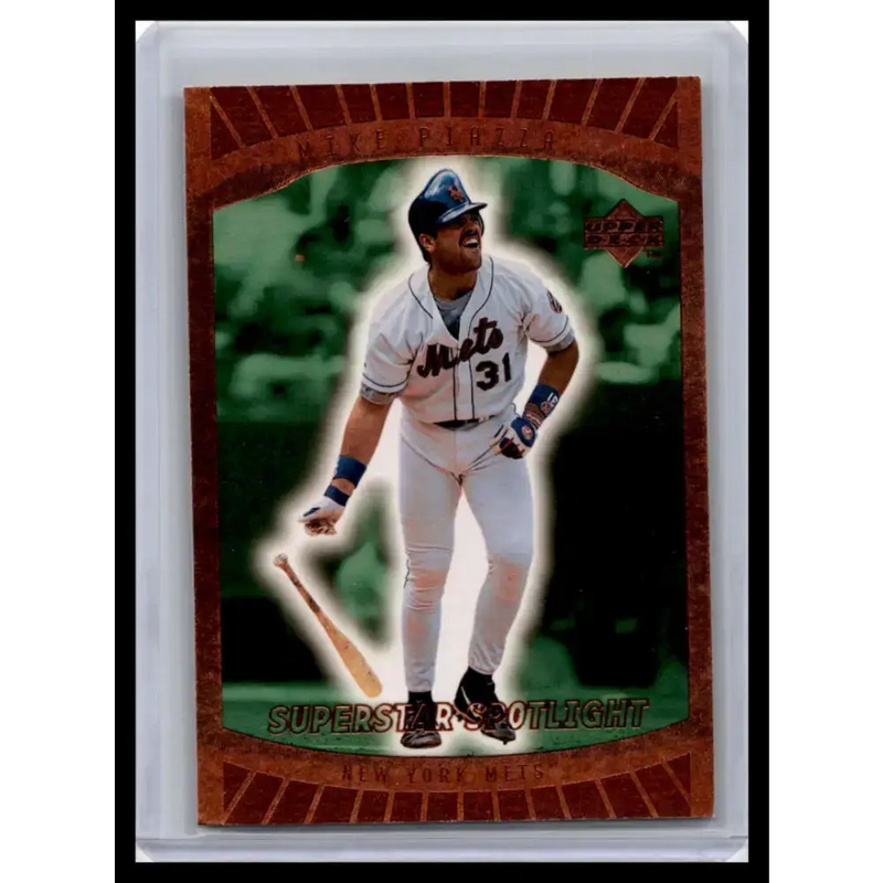 1999 Upper Deck Ovation #89 Mike Piazza NM-MT New York Mets Baseball Card - Baseball Card Single