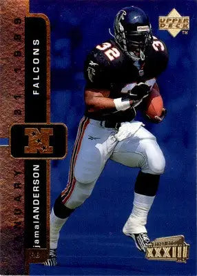 1999 Upper Deck Super Bowl XXXIII #1 Jamal Anderson - Football Card Single