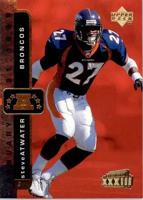 1999 Upper Deck Super Bowl XXXIII #11 Steve Atwater - Football Card Single