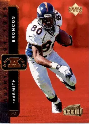 1999 Upper Deck Super Bowl XXXIII #18 Rod Smith - Football Card Single