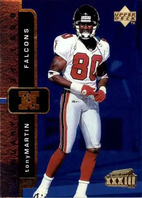 1999 Upper Deck Super Bowl XXXIII #4 Tony Martin - Football Card Single