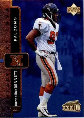 1999 Upper Deck Super Bowl XXXIII #8 Cornelius Bennett - Football Card Single