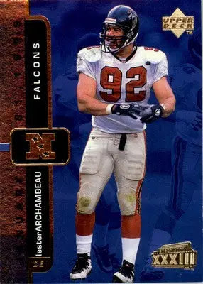 1999 Upper Deck Super Bowl XXXIII #9 Lester Archambeau - Football Card Single