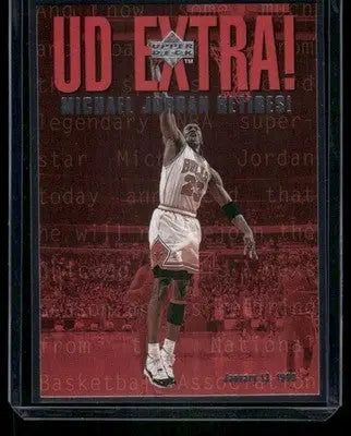 1999 Upper Deck UD Extra Michael Jordan #UDX1 Basketball - Basketball Card Single