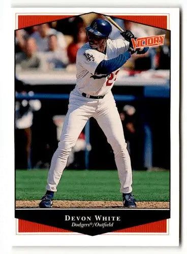 1999 Upper Deck Victory #206 Devon White NM ID:51659 - Baseball Card Single