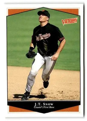 1999 Upper Deck Victory #358 J.T. Snow - Baseball Card Single